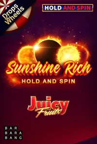 Juicy Fruits Sunshine Rich slot logo