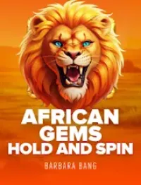 african gems hold and spin logo