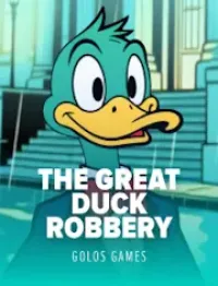the great duck robbery slot logo
